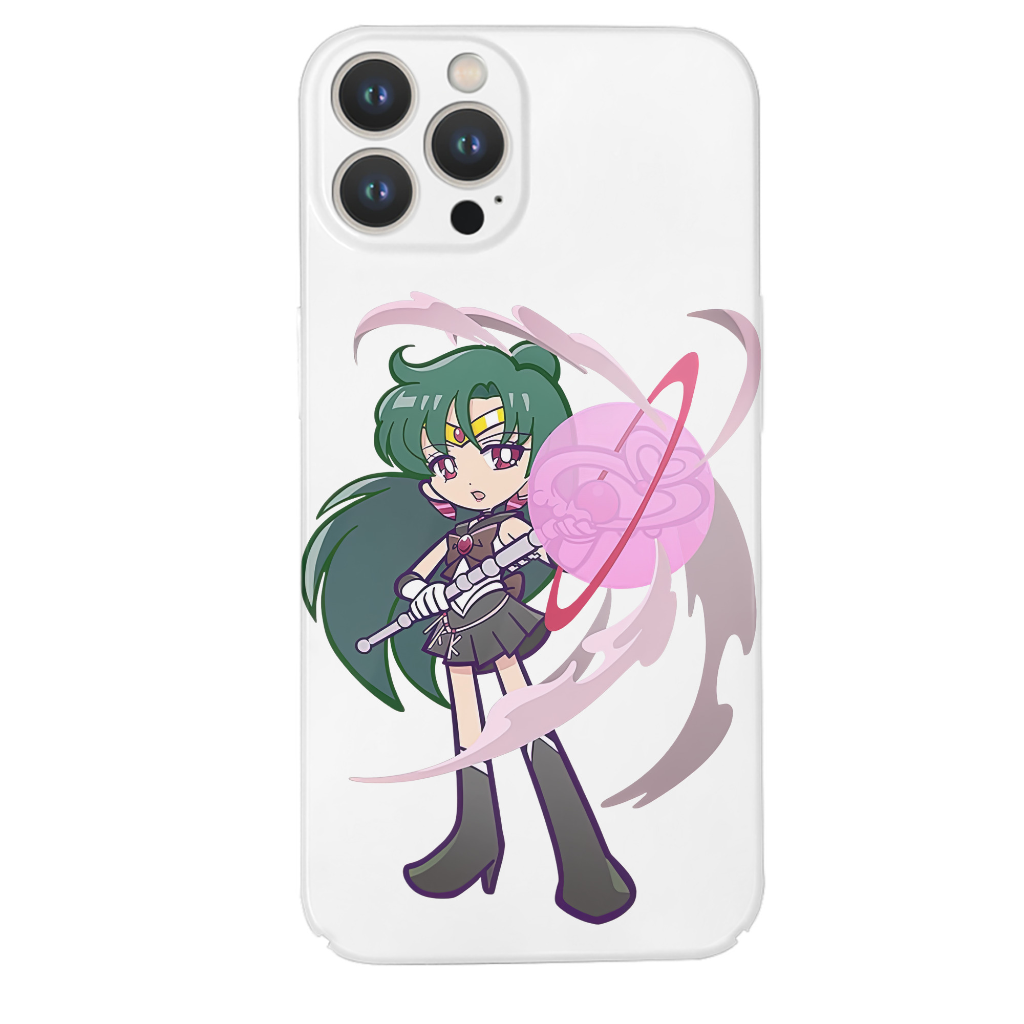 （画像用） 美少女戦士セーラームーン 冥王せつな Sailor Moon Meiou Setsuna 【iPhone 14シリーズ対応】ハードケース